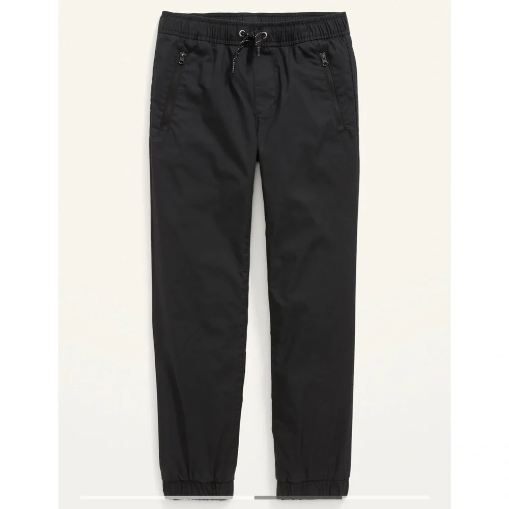 Old Navy Built-In Flex Dry-Quick Zip-Pocket Jogger Tech Pants Boys Medium 8